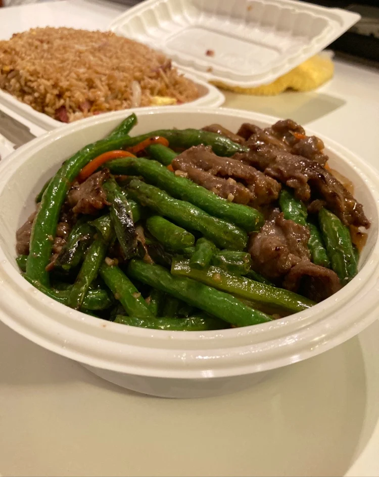 beef with string beans 牛肉四季豆
